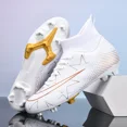 thumbnail image 3 of Zapatos de fútbol FG para hombre, botas de fútbol para entrenamiento al aire libre, tacos ultraligeros antideslizantes, zapatillas cómodas transpirables Unisex, 3 of 5