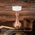 thumbnail image 3 of 3 Modes Cordless Metal Table Lamp, Stepless Dimmable LED Touch, Portable Rechargeable Nightstand Lamp For Bedside, Living Room, Kitchen, 3 of 8