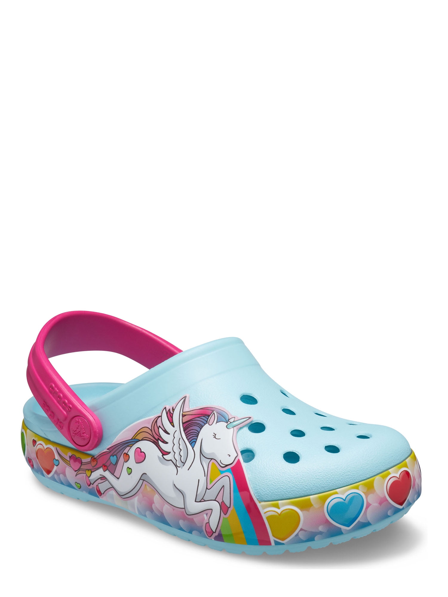 little girl unicorn crocs
