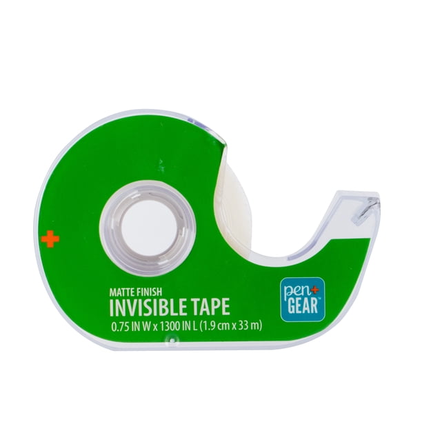 Pen+Gear Invisible Tape, 0.75x1300, Clear, 1 Roll for Office