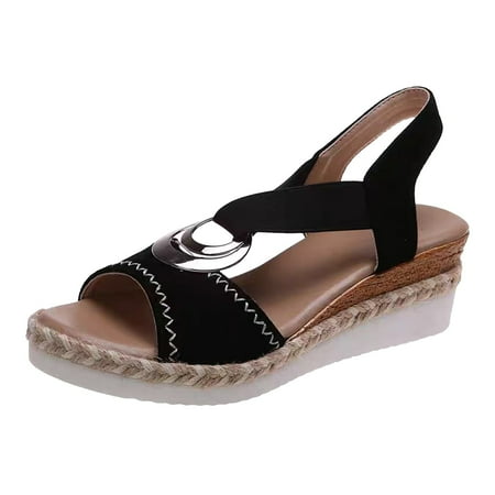 

Sandals Women Comfortable Wedge Slide Sandals Platform Sandals Wedge Sandals Comfortable Dressy