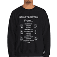 thumbnail image 4 of "GOD DID" (WL) Crewneck Sweatshirt w/ Scripture Design (1 John 1:9), 4 of 6