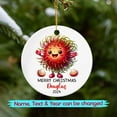 thumbnail image 2 of Customized Year/Text/Name Rambutan Ceramic Christmas Ornament Gift for Boys Girls Grandkids, Personalized Rambutan Fruit Lover Ornament, Rambutan Ceramic Christmas Ornament 2025, Rambutan Ornament, 2 of 6