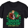 thumbnail image 3 of Marvel Guardians of the Galaxy - Shamrockin' Star-Lord St. Patrick's Day - Men's Short Sleeve Graphic T-Shirt, 3 of 5