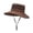 Brown, variant on Breathable Mesh Wide Brim Sun Hat with Roll-Up Sides, UV Protection for Men Women Outdoor Activities,Colour as Pictured
