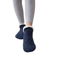 thumbnail image 2 of 1 Pair Floor Socks Unisex Wear Resistant Fine Stitching Anti-friction Cold Resistant Slipper Socks for Winter, 2 of 8