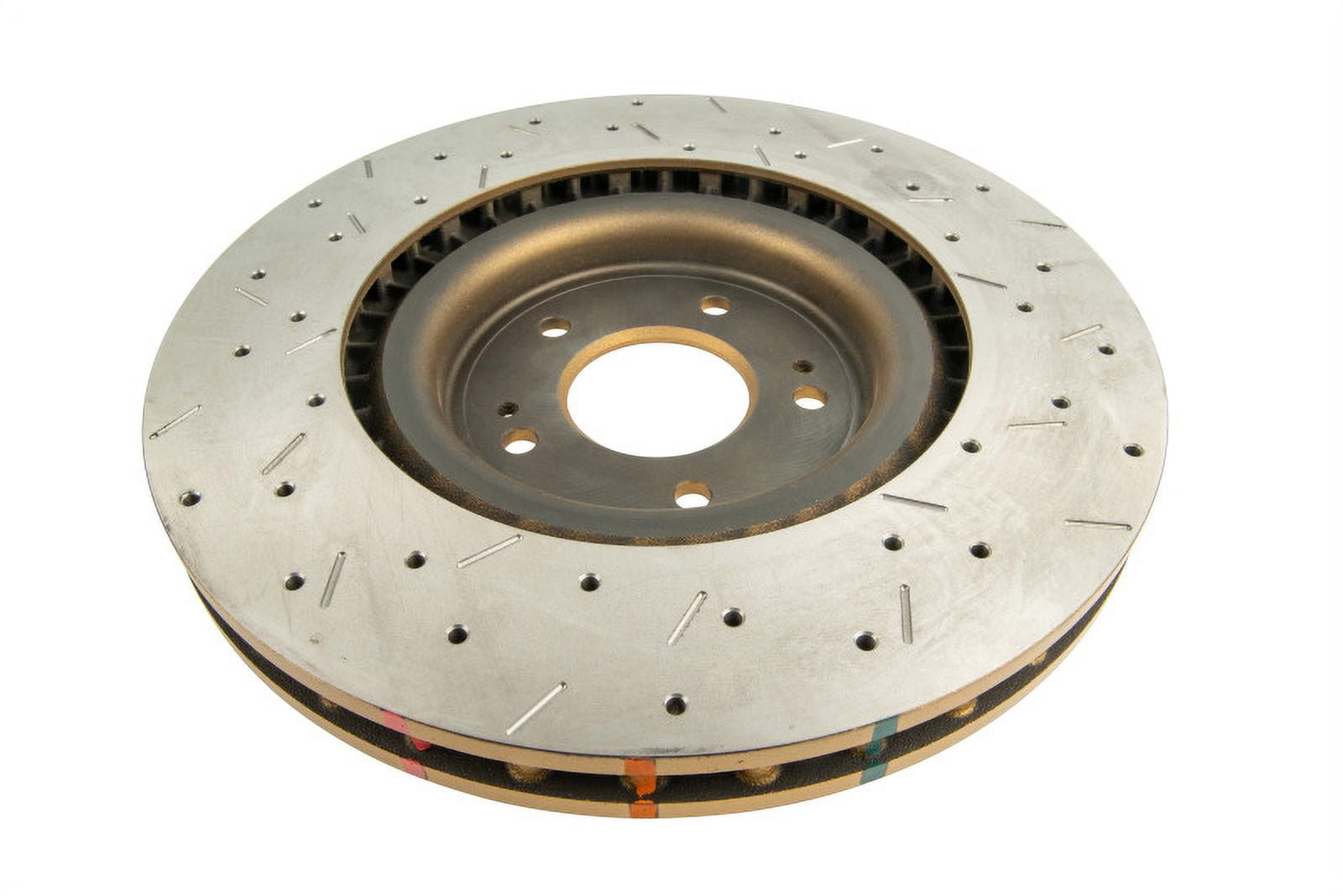 DBA 08+ EVO X Front Drilled & Slotted 4000 Series Rotor Fits select: 2008,2011-2015 MITSUBISHI LANCER EVOLUTION GSR