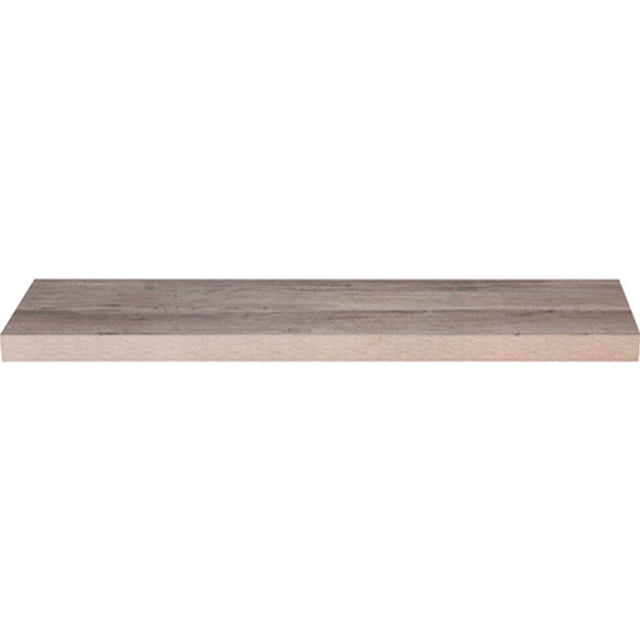 repisa flotante de madera 1.20 m x 5.08 x 25.9 cm