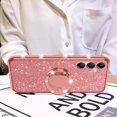 thumbnail image 5 of Nancheng Shockproof Glitter Fashion Cell Phone Case for Samsung Galaxy A14, Rose Gold, 5 of 7