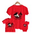 thumbnail image 1 of 2023 Disney Family Vacation Clothes Mickey Mouse Fashion Disneyland Trip T-shirts Summer Casual Ropa Familiar Free ShippingAldult-S(1pc) Gao Jinjia LED, 1 of 2