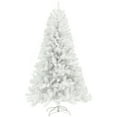 thumbnail image 2 of HOMCOM 7.5ft Artificial White Christmas Tree, Holiday Décor with Steel Base, 2 of 9