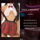 thumbnail image 5 of Ropa sexy de Navidad Traje de tentación uniforme de cosplay Ropa sexy de tela tejida de encaje, Blanco, L Inevent XX000039-09, 5 of 7