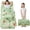 Green Butterfly, variant on Viviland Kid Nap Mat for Preschool, Girls Pink Rainbow Slumber Bag, Daycare Sleeping Bag with Pillow and Blanket, Kindergarten Sleep Mat