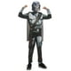thumbnail image 2 of Disfraces mandalorianos de Star Wars Beskar para niños, vestido de película, máscara de juego de rol, capa con cinturón, ropa de fiesta de moda de Halloween, 2 of 3