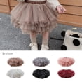 thumbnail image 2 of 12-18 meses 80KhakiBaby niñas falda tutú marrón súper esponjosa 6 capas pettiskirt princesa ballet faldas de baile niños falda de tul navidad ropa infantil esquí esquí Gafas de esquí, 2 of 5