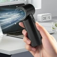 thumbnail image 1 of Fan Handheld Portable Handheld Turbo Fan Mini Handheld Fan Portable Fan for Travel Small Fan Handheld Fan Mini Handheld Turbo High Speed Small Fan USB Charged Iced Hanging Fan Portable Bladeless Fan, 1 of 5