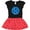 Black & Red with Polka Dots, variant on Inktastic Nautical Anchor Sailing Gift Toddler Girl Dress