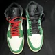 thumbnail image 4 of Ni - ke Size 12 - Ni - ke Air Jordan 1 Mid Pine Green Men's Shoes, 4 of 5