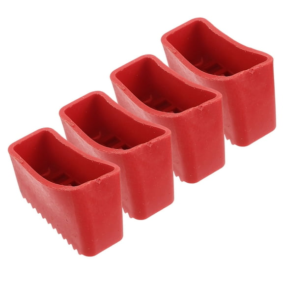 MIPCASE 4Pcs Rosy Ladder Feet Covers Non Slip Protective Ladder Pads
