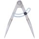 thumbnail image 1 of Wing Divider Gauge Compass Carbon Steel Adjustable Angle Scribing Tool for Woodworking126mm, 1 of 5