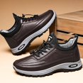 thumbnail image 5 of Willtoo Winter Snow Boots for Men Waterproof Warm Faux Fur Lined Outdoor Ankle Booties Slip on Non-Slip Walking Shoes, 5 of 5