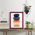 thumbnail image 5 of Mod Pods I -Framed Print w/glass-Cherry Red, 5 of 7
