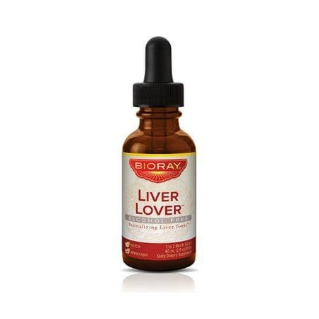 Nourish Herbal Vitamins - Herbal Liver Detoxifier and Regenerator by Bioray | Liver Lover Supports and Nourishes the Liver and Adrenals, Improves the Body's Ability to Filter Toxins and more | 2 fl oz