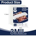 thumbnail image 2 of Fundas para plastificar Joyberg 400 piezas 9 x 11.5" 3 mil, 2 of 7