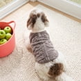 thumbnail image 6 of Fievgin Dog Sweater with Leash Ring, Soft Warm Winter Fleece Vest for Small Dogs Cats Puppy Size XL, 6 of 7