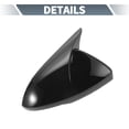 thumbnail image 6 of Unique Bargains Car Rear View Driver Passenger Side Mirror Cover Cap Overlay for Chevrolet Cruze 17-19 Pair Gloss Black, 6 of 6