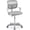 Grey, variant on Favory Desk Chair, Ergonomic Adjustable Rolling Chair with Footrest & Flip-up Armrest, Mesh Office Chair with Universal Wheels, Computer Chair for Boys & Girls, Pink