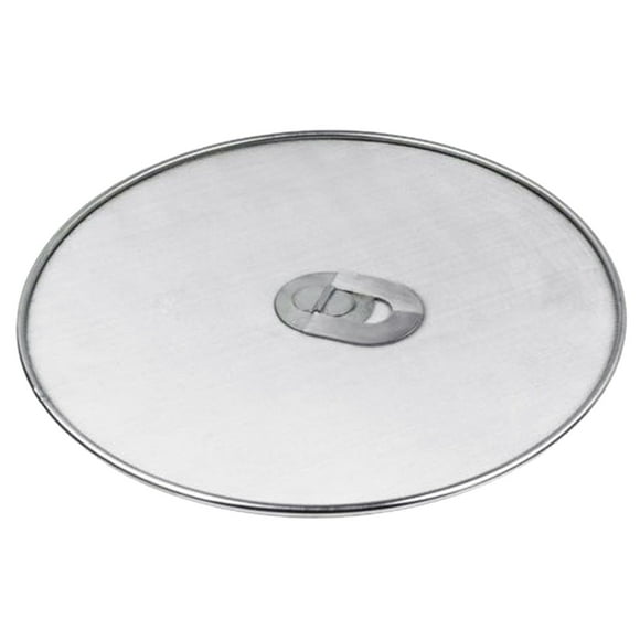 WHEANG Air Fryer Oil Screen Accessories General Anti Splash Cover Anti Splash Screen Pan Cover Stainless Steel Oil Screen Filter