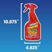 Garden Tech Daconil Fungicide 3-Way Control, Ready-to-Use Spray, 32 Fluid Ounce, 1 Spray Bottle