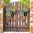 thumbnail image 2 of Unique A To Z Last Name Year Round Front Door Wreath Farmhouse Wreath Creative 26 Letter Farmhouse Wreath For Front Door, 2 of 11