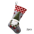 thumbnail image 1 of Fiudx Ofertas de la semana Calcetines navideños nuevos Bolsa de regalo Adornos navideños Dulces para niños Calcetines navideños, 1 of 1
