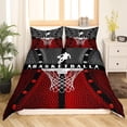 thumbnail image 2 of Yibo Valentines Day Rose Floral Duvet Cover - Premium Polyester Duvet Cover with Zipper Closure, 3 Piece Set, Includes 1 Duvet Cover and 2 Pillow Cases, No Comforter, 2 of 7