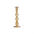 thumbnail image 1 of Romántico Vidrio Vela Titular de la Vendimia Vidrio Candelabro Hidropónico Transparente Florero Estilo Europeo Regalo Marrón Transparente, 1 of 6