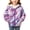 Purple, variant on Kids Windbreaker Jackets 12M-7Y Lightweight Waterproof Hooded Printed Raincoats Windbreakers for Kids Hooded Coat with Cute Print