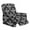 Black-Bat Pattern, variant on Kuiaobaty Skull Rose Bat Print Recliner Chair Cover for Large Recliner Halloween Breathable Reclining Slipcover Reclining Sofa Slipcover Soft Lazy Boy Chair Cover with Pocket for Pets Kids