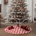 thumbnail image 4 of Fotbe Canada Pattern Christmas Tree Skirt, Tree Skirts Plush Christmas Decorations, Christmas Tree Skirts Xmas Decorations Holiday Party Decor-36", 4 of 6