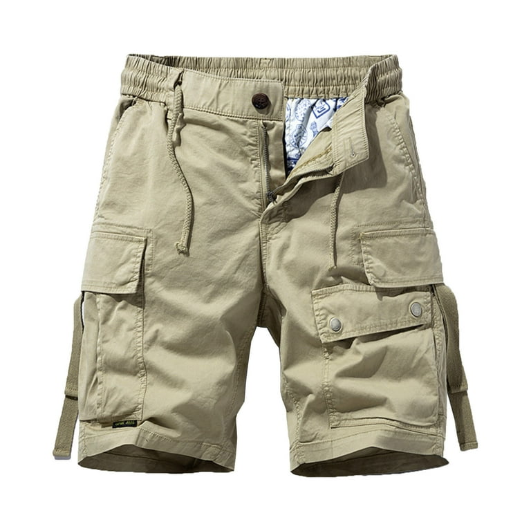 Miluxas Cargo Shorts for Men Casual and Cotton Inch Inseam