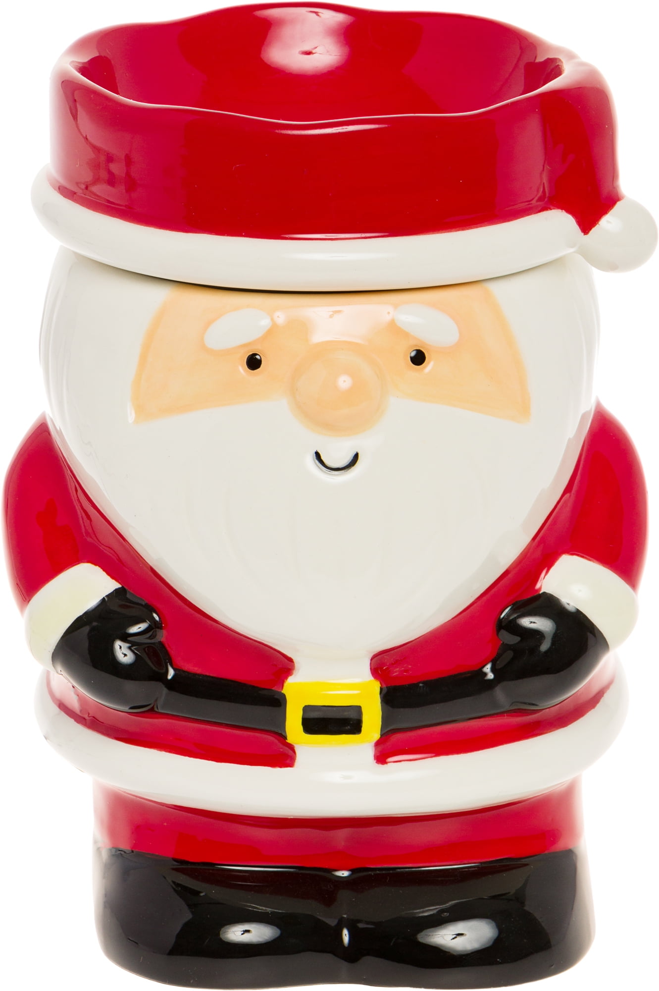 Mindful Design - Holiday Themed Santa Claus Electric Wax Warmer - Light ...