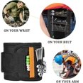thumbnail image 1 of CARBONLIKE Five Row Magnetic Wrist Strap Gadget Velcro Wrist Magnet Tornillo Selector Herramienta ZefeiWu 8390606853585, 1 of 1