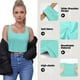 thumbnail image 3 of Crop Tops AURUZA para Mujer sin Mangas con Doble Forro Azul Claro Talle S, 3 of 6