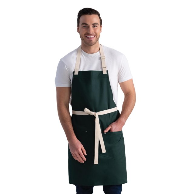 Delantal Unisex Chef Works Ridgewood, Color Hunter, Talla Única
