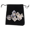 thumbnail image 3 of 7Pcs s Set D8 D10 D12 D20 Toys Game Board Game Props Gray, 3 of 6