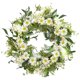 thumbnail image 2 of Corona de Primavera Redonda Guirnalda de Primavera Guirnalda de Puerta Corona para Accesorios de Fotos Ventana , Acción de Gracias , Blanco BLESIY Corona colgante de puerta delantera, 2 of 6