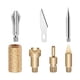 thumbnail image 1 of Puntas de bolígrafo para quemar leña, plantilla para grabar en madera, puntas reemplazables, herramienta para quemar madera, para adultos aficionados Punta de 6 piezas con adaptador, 1 of 9
