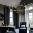 thumbnail image 4 of 12 Light Chandelier     -Traditional Installation Capital Lighting 443101Wg, 4 of 6