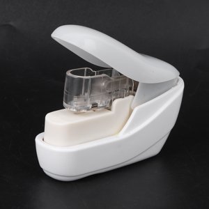 Agrafes de bureau, agrafeuse sans agrafe Labor-Saving Needleless Manuel Stapler Punches Bureau Accessoire
